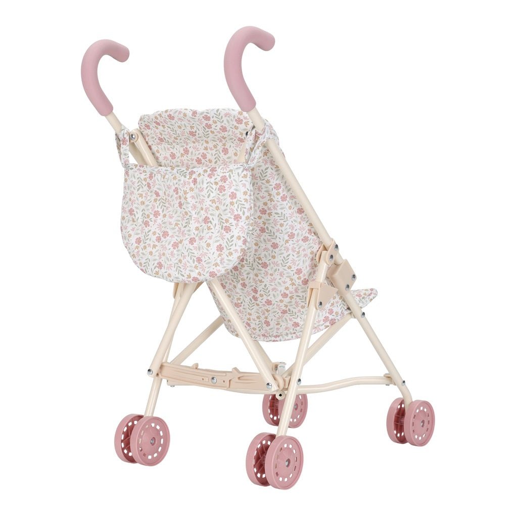 Little Dutch® Kovinski voziček za Punčko Soft Flowers - PUFFI