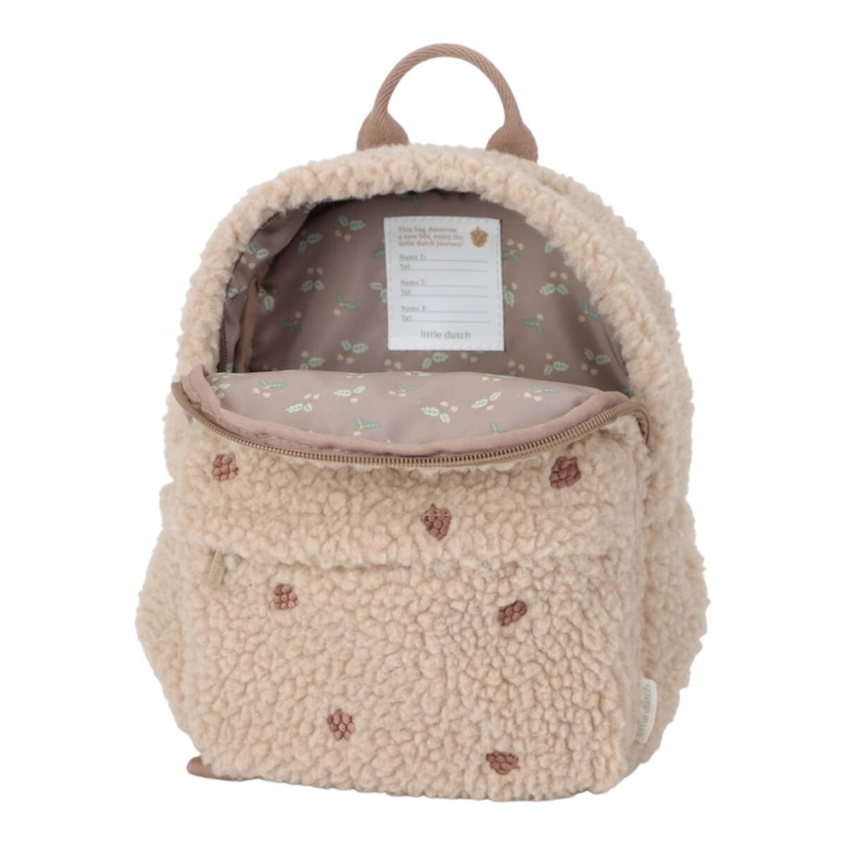 Little Dutch® Otroški nahrbtnik Teddy, Forest Friends - PUFFI