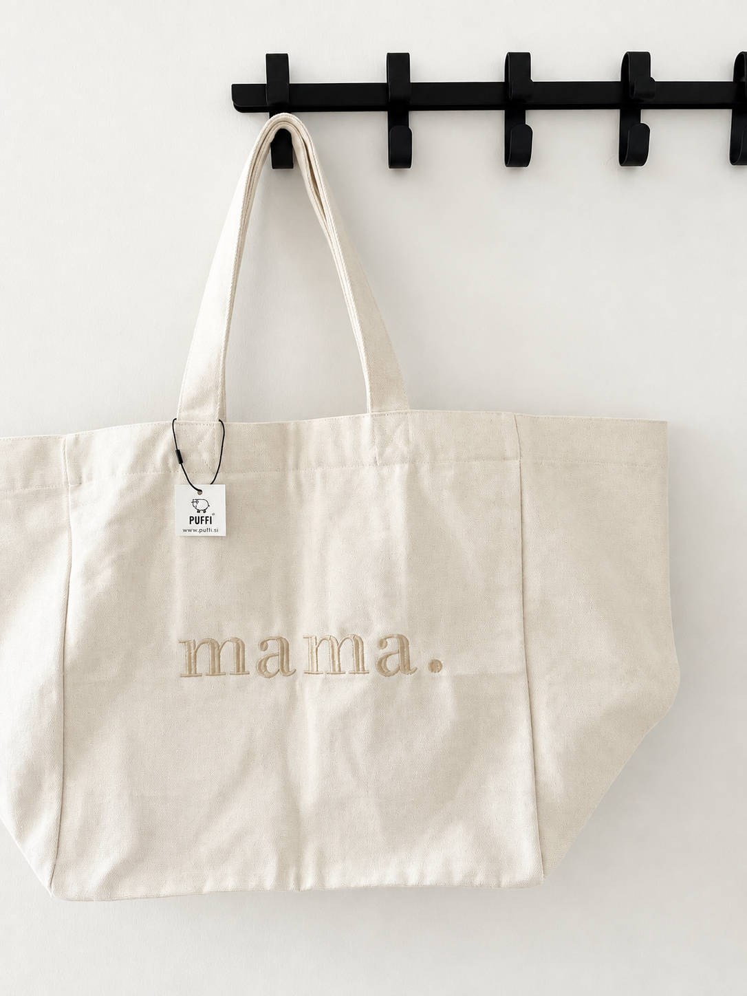 The Title Tote bag - Plain Beige