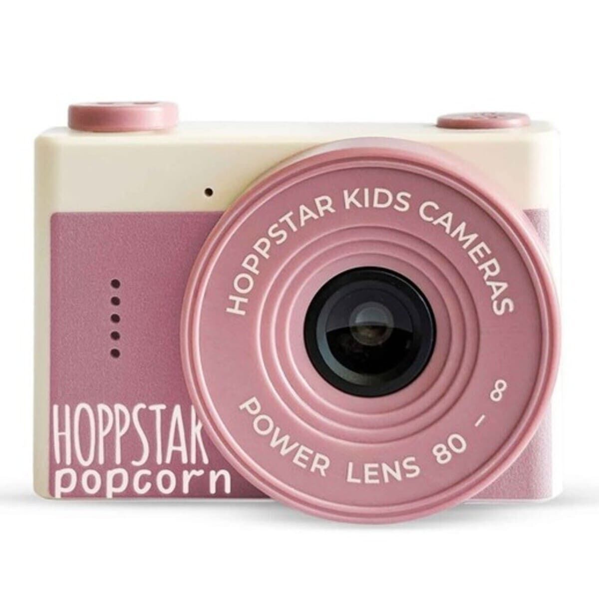 Hoppstar otroški digitalni fotoaparat Popcorn Dusk – sprednji pogled
