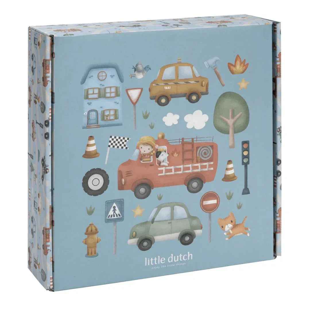Little Dutch Kreativna škatla XL Jim &amp; Friends - detajl