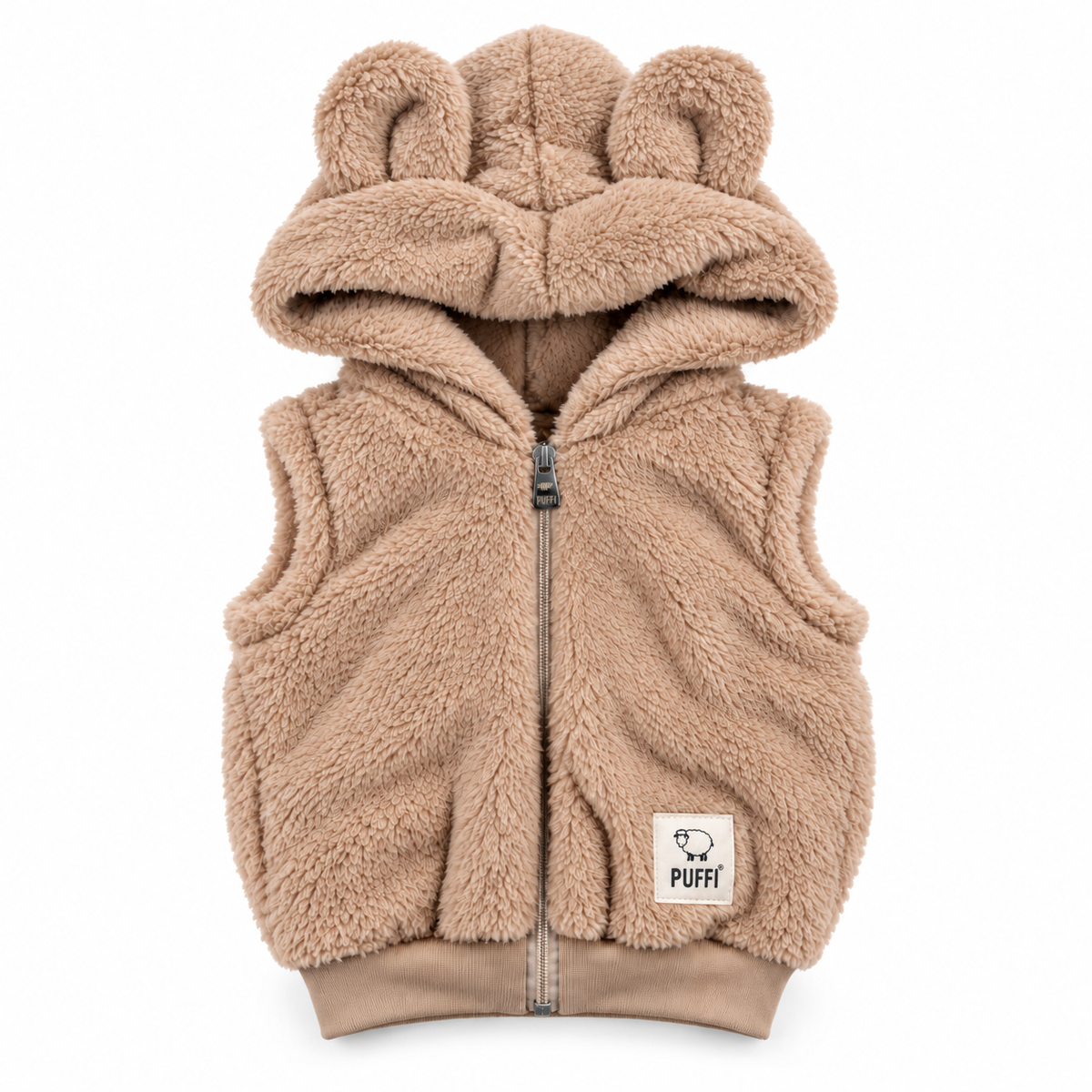 Otroški Brezrokavnik TEDDY LIGHT BEIGE