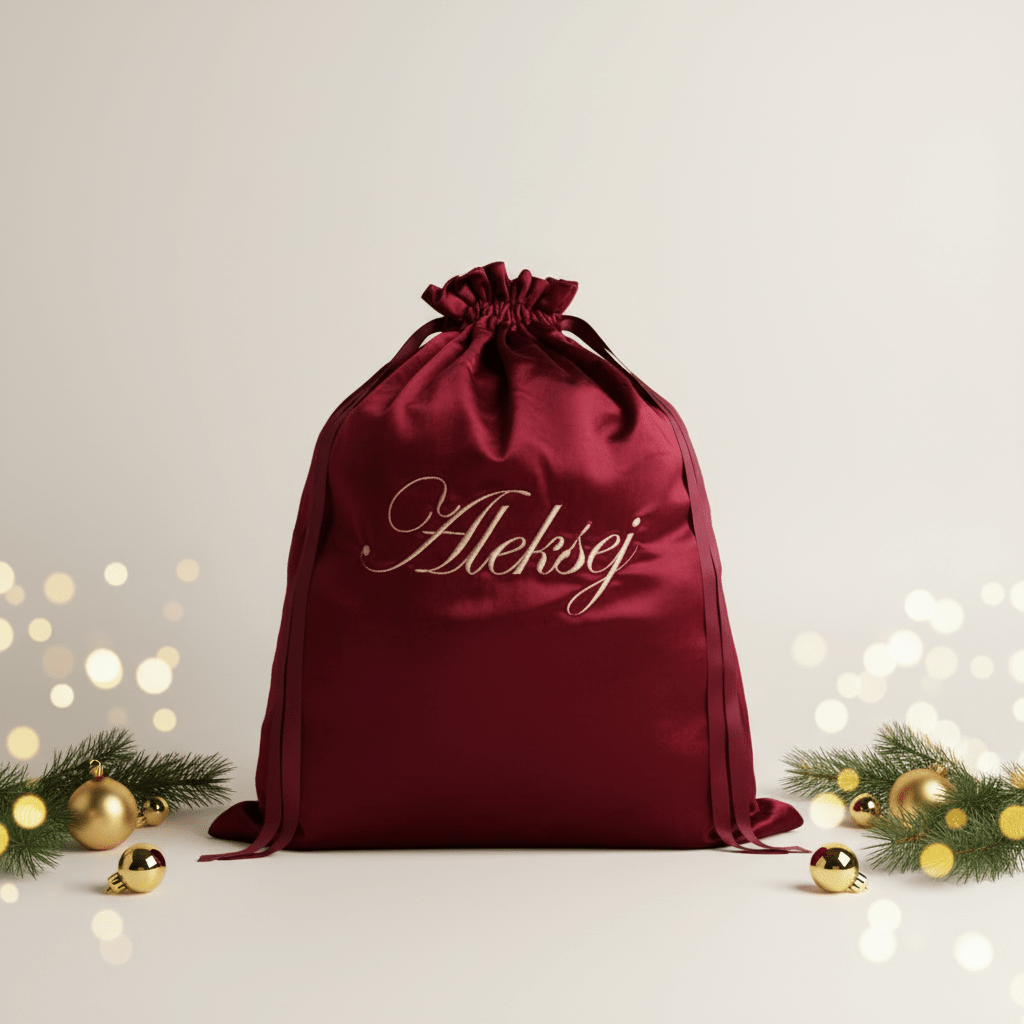 Božična vreča za darila - PERSONALIZIRANA - PUFFI