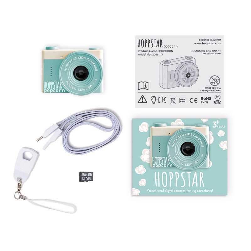 Hoppstar otroški digitalni fotoaparat Popcorn Breeze - PUFFI