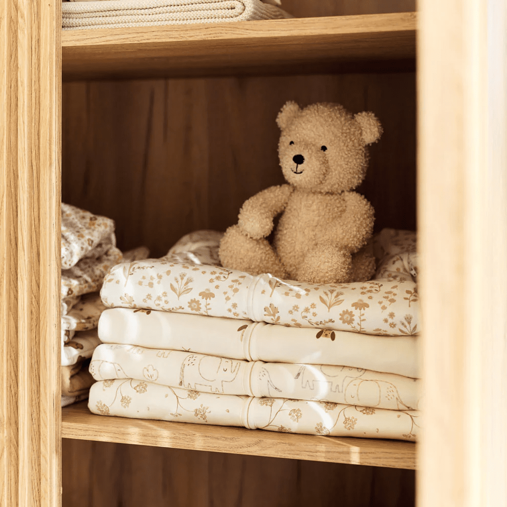 Jollein Zimska spalna vreča s snemljivimi rokavi – Leafy Dreams - PUFFI