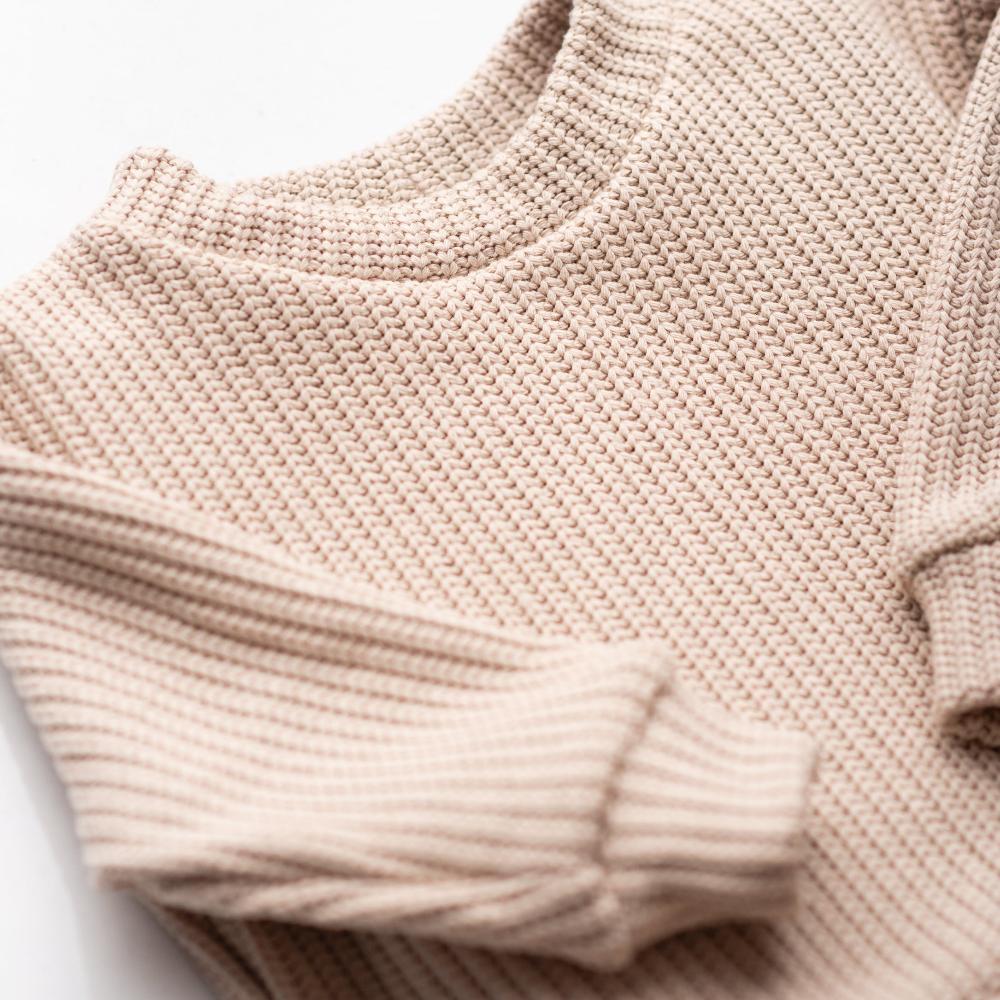 Jopa - Cable Knit Beige - PUFFI