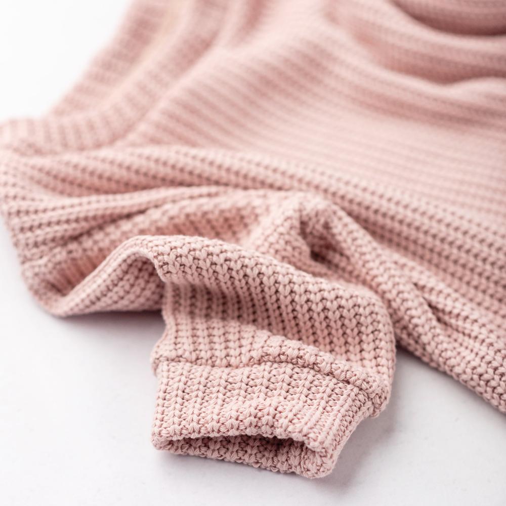 Jopa - Cable Knit Sweet Pink - PUFFI