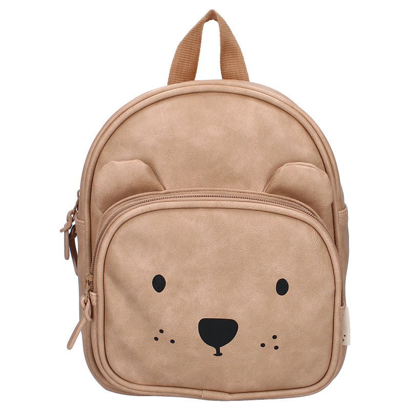 Kidzroom Otroški nahrbtnik Porto Beary Excited Sand - PUFFI
