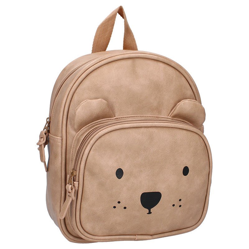 Kidzroom Otroški nahrbtnik Porto Beary Excited Sand - PUFFI