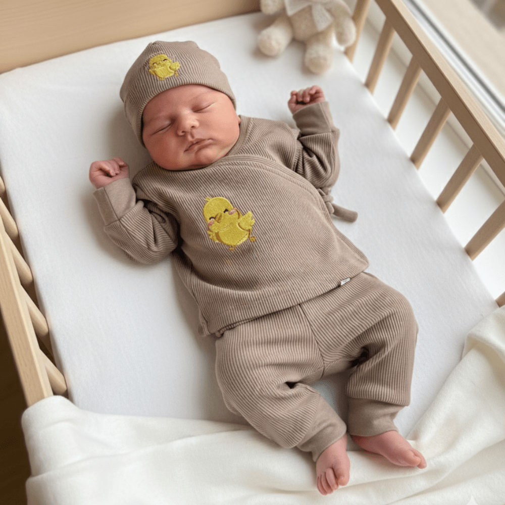 Komplet za dojenčka - Piščanček - PUFFI