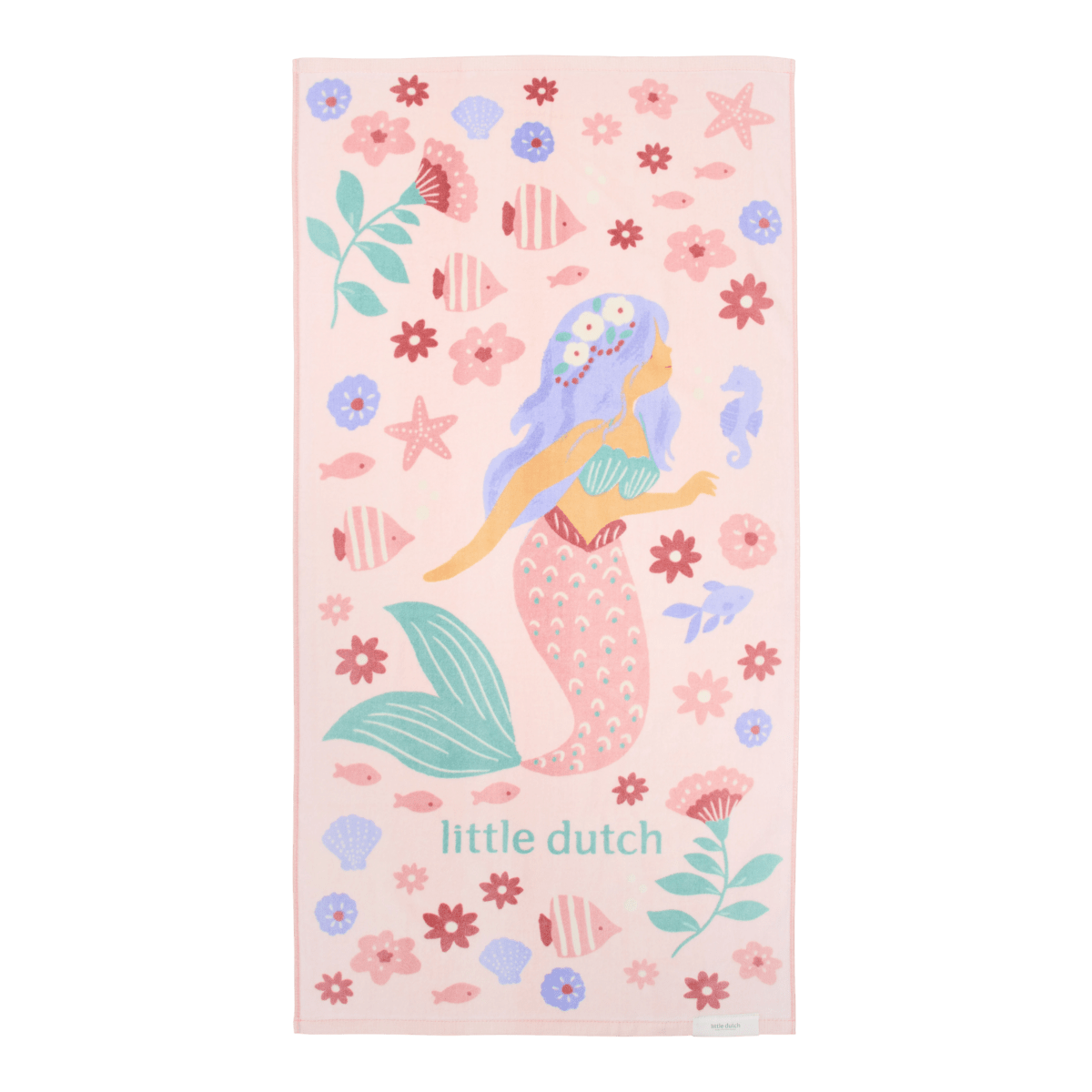 Little Dutch® brisača za plažo Dreamy Mermaid - PUFFI