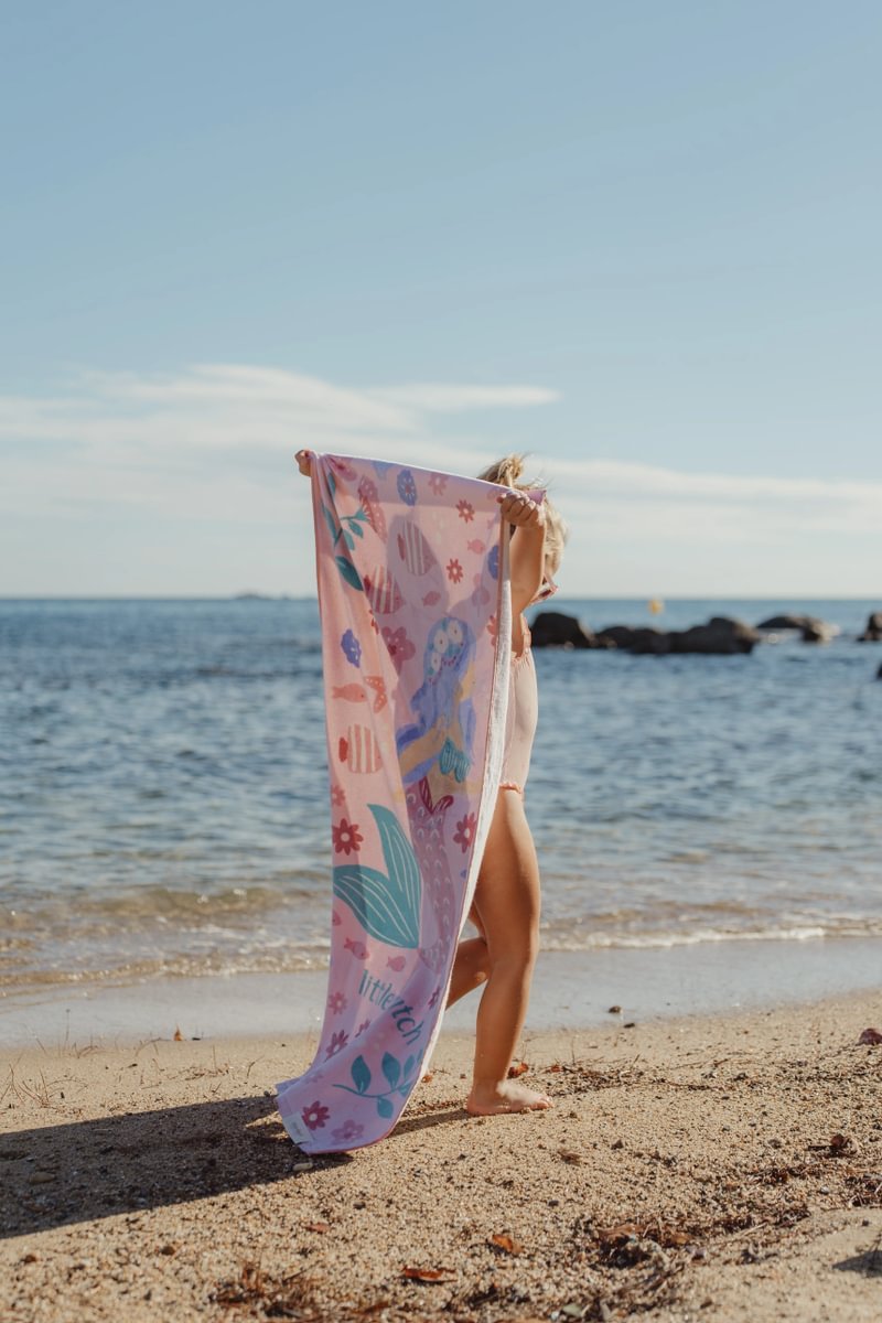 Little Dutch® brisača za plažo Dreamy Mermaid - PUFFI