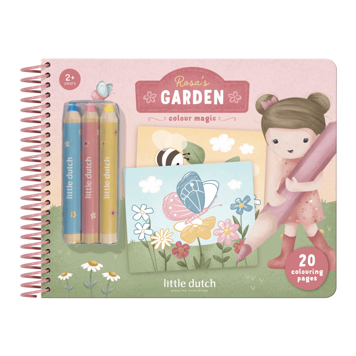 Little Dutch® Čarobna pobarvanka Rosa & Friends - PUFFI