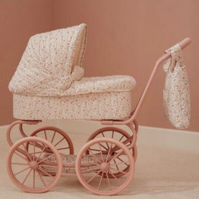 Little Dutch® Klasičen voziček za Punčko Soft Flowers - PUFFI