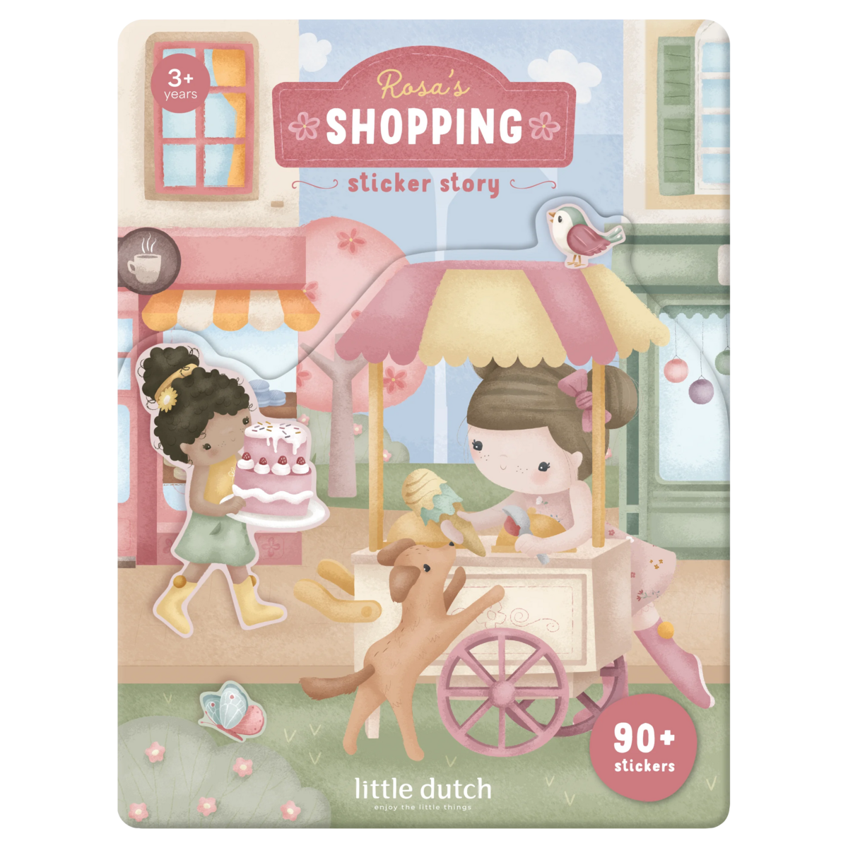 Little Dutch® Knjižica z nalepkami Rosa &amp; Friends