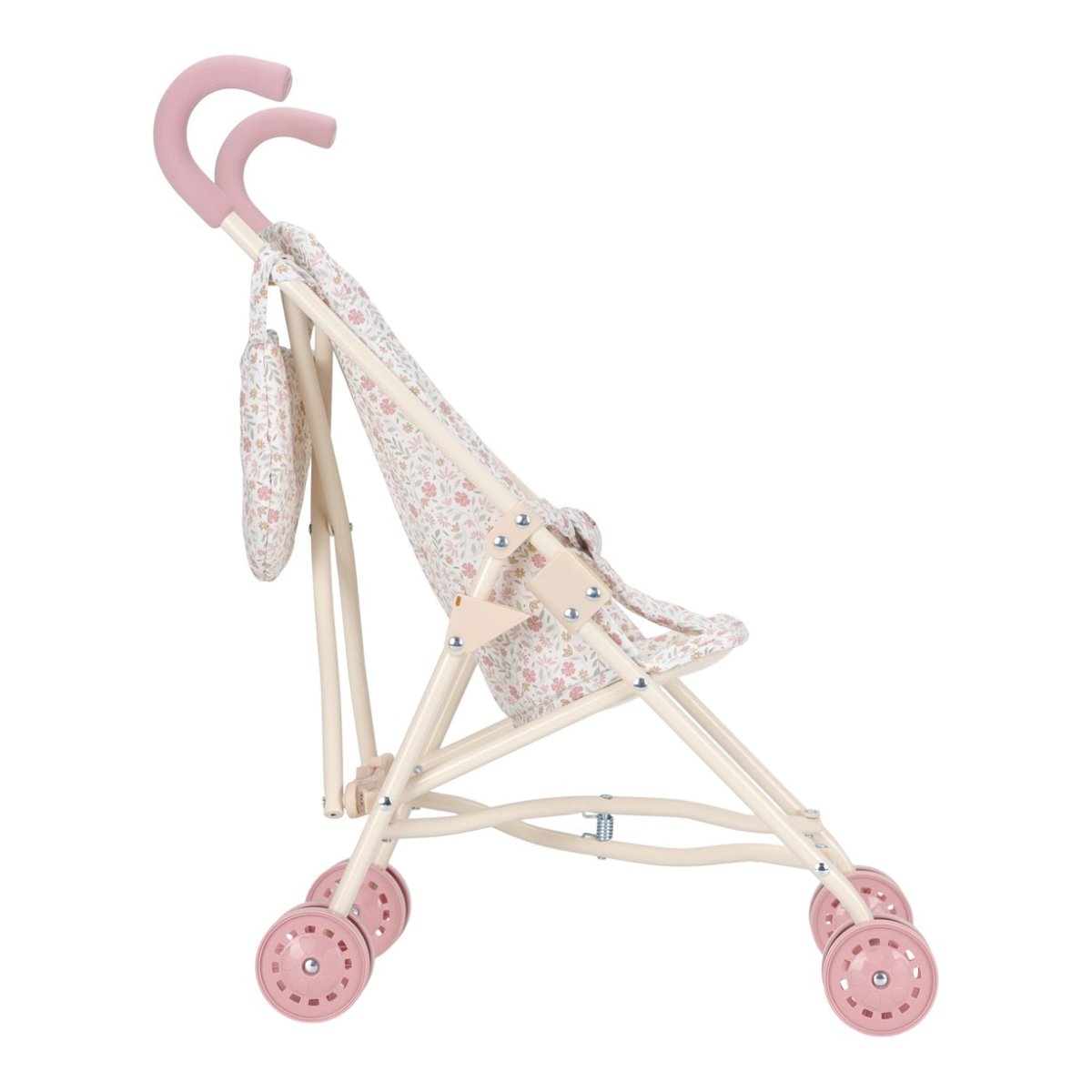 Little Dutch® Kovinski voziček za Punčko Soft Flowers - PUFFI
