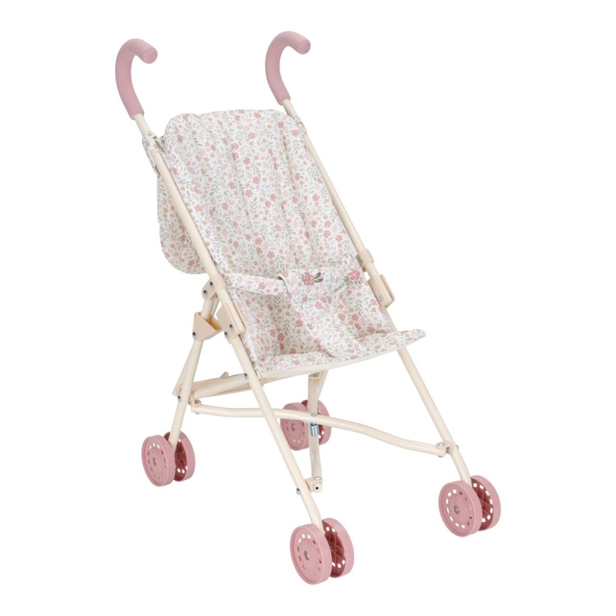 Little Dutch® Kovinski voziček za Punčko Soft Flowers - PUFFI