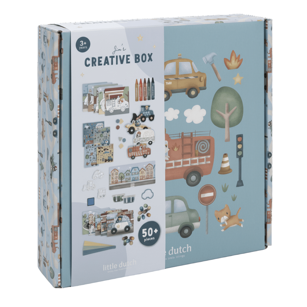 Little Dutch® Kreativna škatla XL Jim &amp; Friends - PUFFI