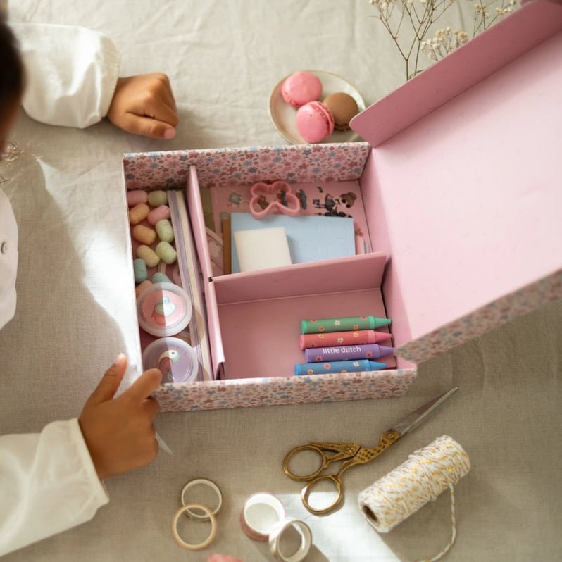 Little Dutch® Kreativna škatla XL Rosa &amp; Friends - PUFFI