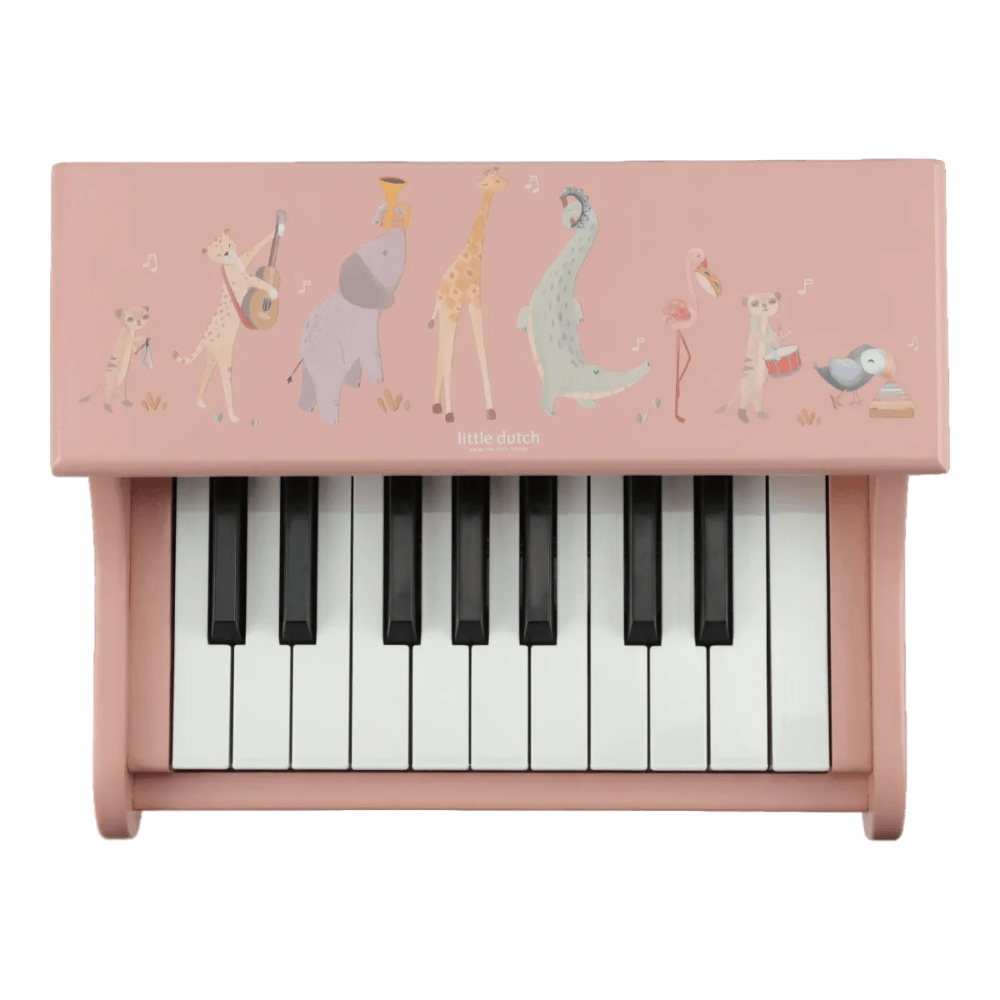 Little Dutch Lesen klavir Safari Friends Pink - PUFFI