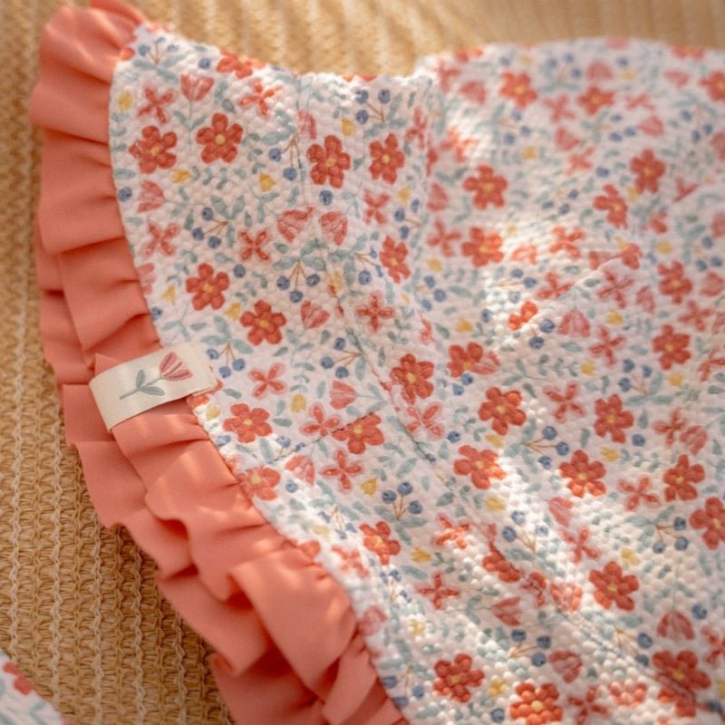 Little Dutch® Obojestranski klobuček Sunny Flowers - PUFFI