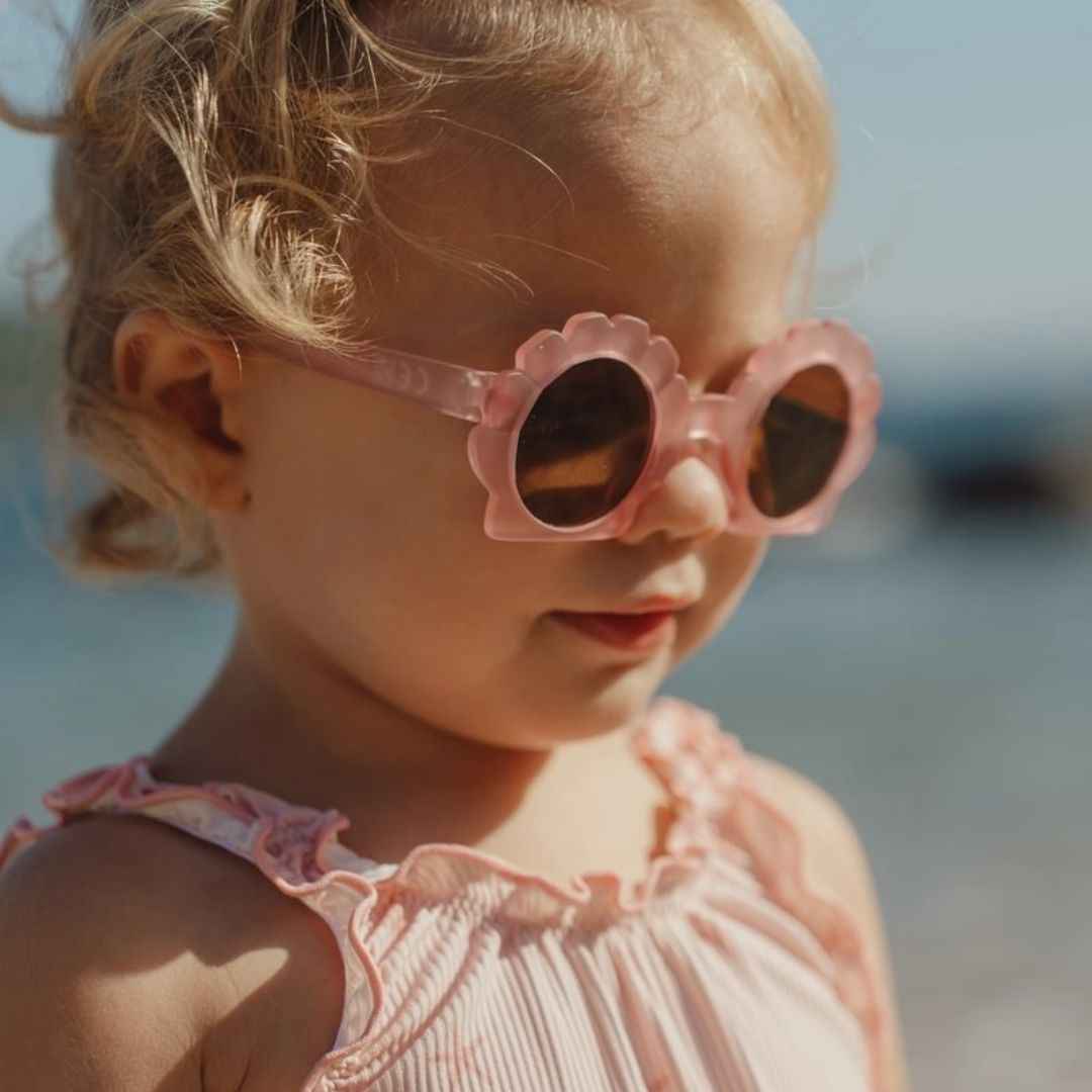 Little Dutch Otroška sončna očala Shell Mermaid Pink - PUFFI