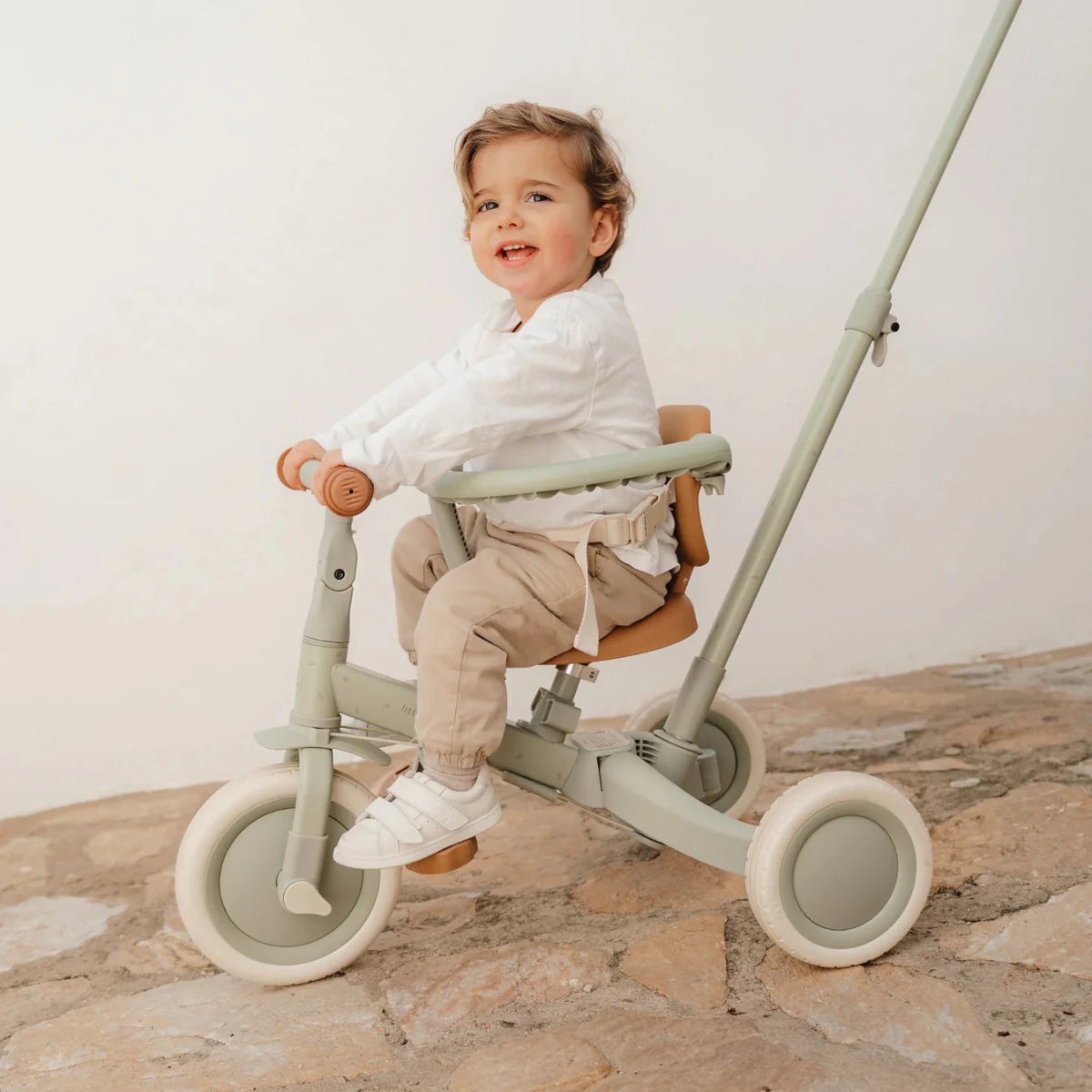 Little Dutch® Otroški tricikel Green (4v1) - PUFFI