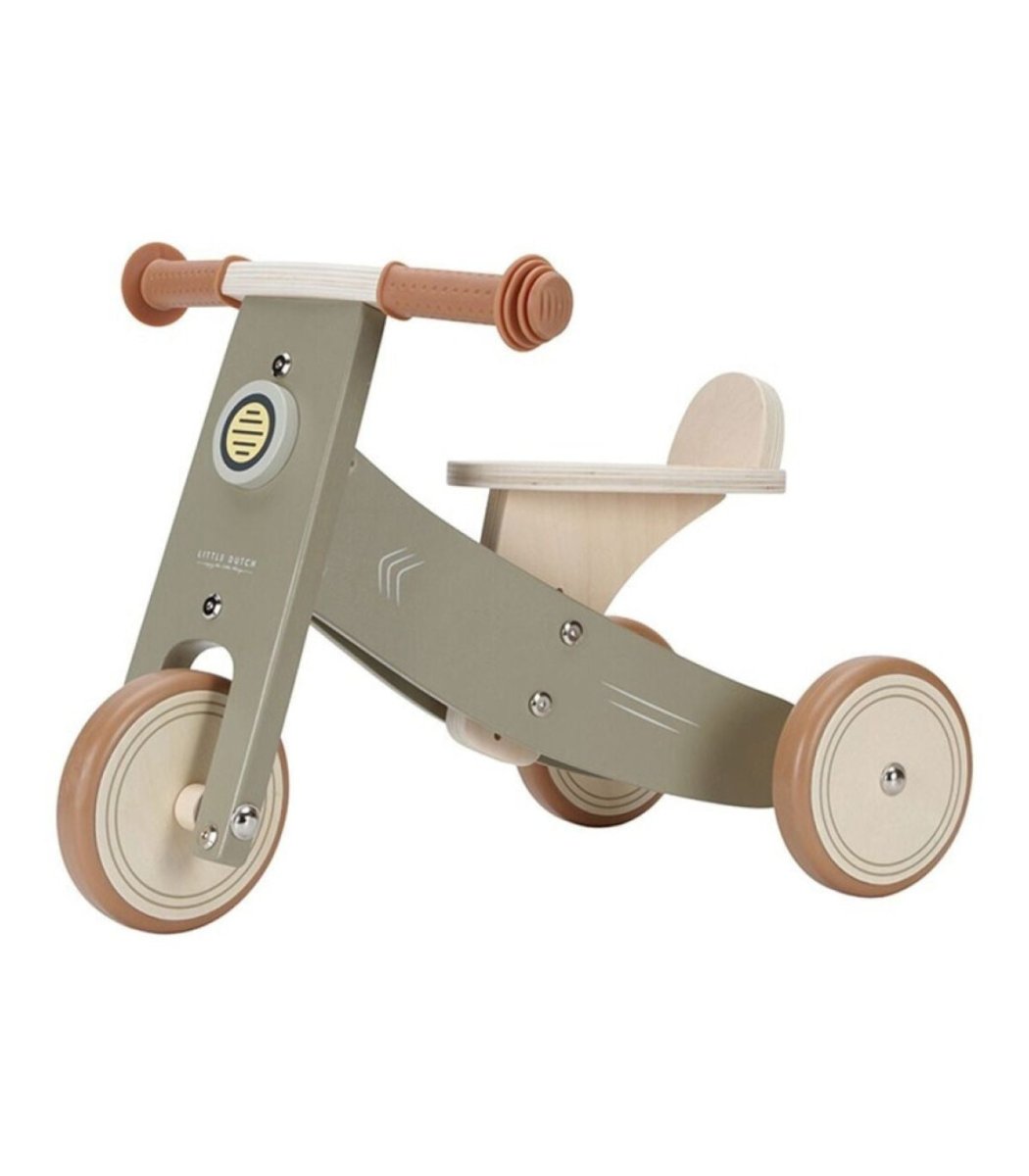 Little Dutch® otroški tricikel Olive - PUFFI