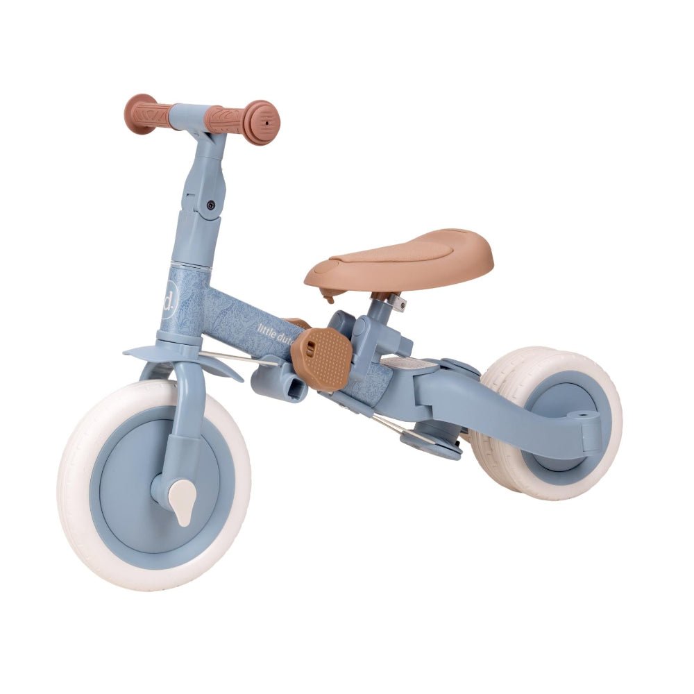 Little Dutch® Otroški tricikel Safari Dreams Blue (4v1) - PUFFI