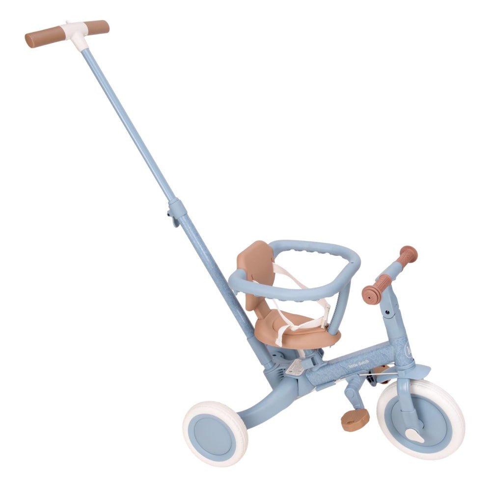 Little Dutch® Otroški tricikel Safari Dreams Blue (4v1) - PUFFI