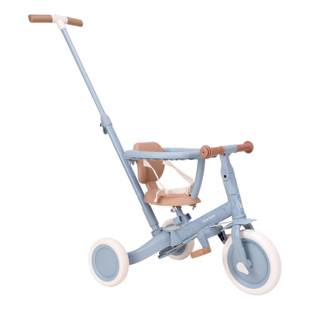 Little Dutch® Otroški tricikel Safari Dreams Blue (4v1) - PUFFI