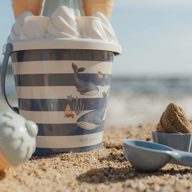 Little Dutch set za na plažo Ocean World Ice Cream - PUFFI