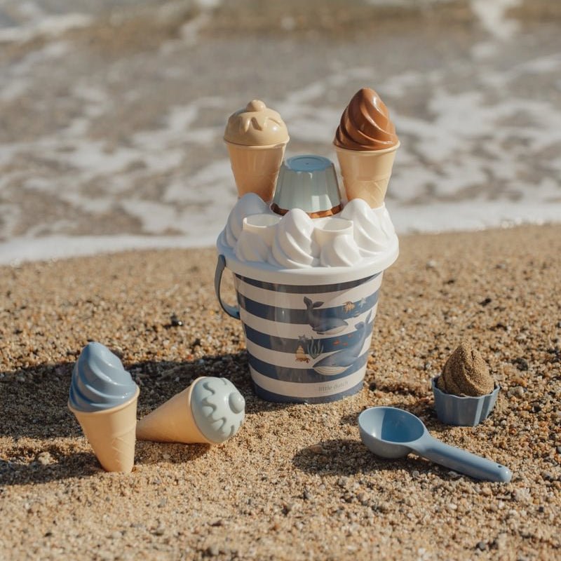 Little Dutch set za na plažo Ocean World Ice Cream - PUFFI