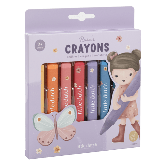 Little Dutch® Voščene barvice - PUFFI