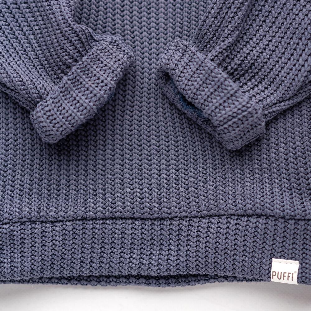 Otroška Jopa - Cable Knit Jeans - PUFFI
