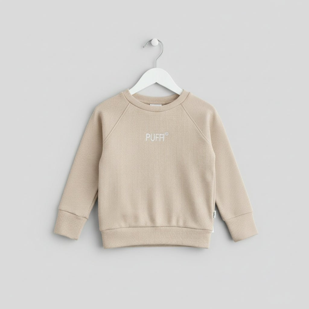 Otroška majica vaffel, VEČ BARV - PUFFI