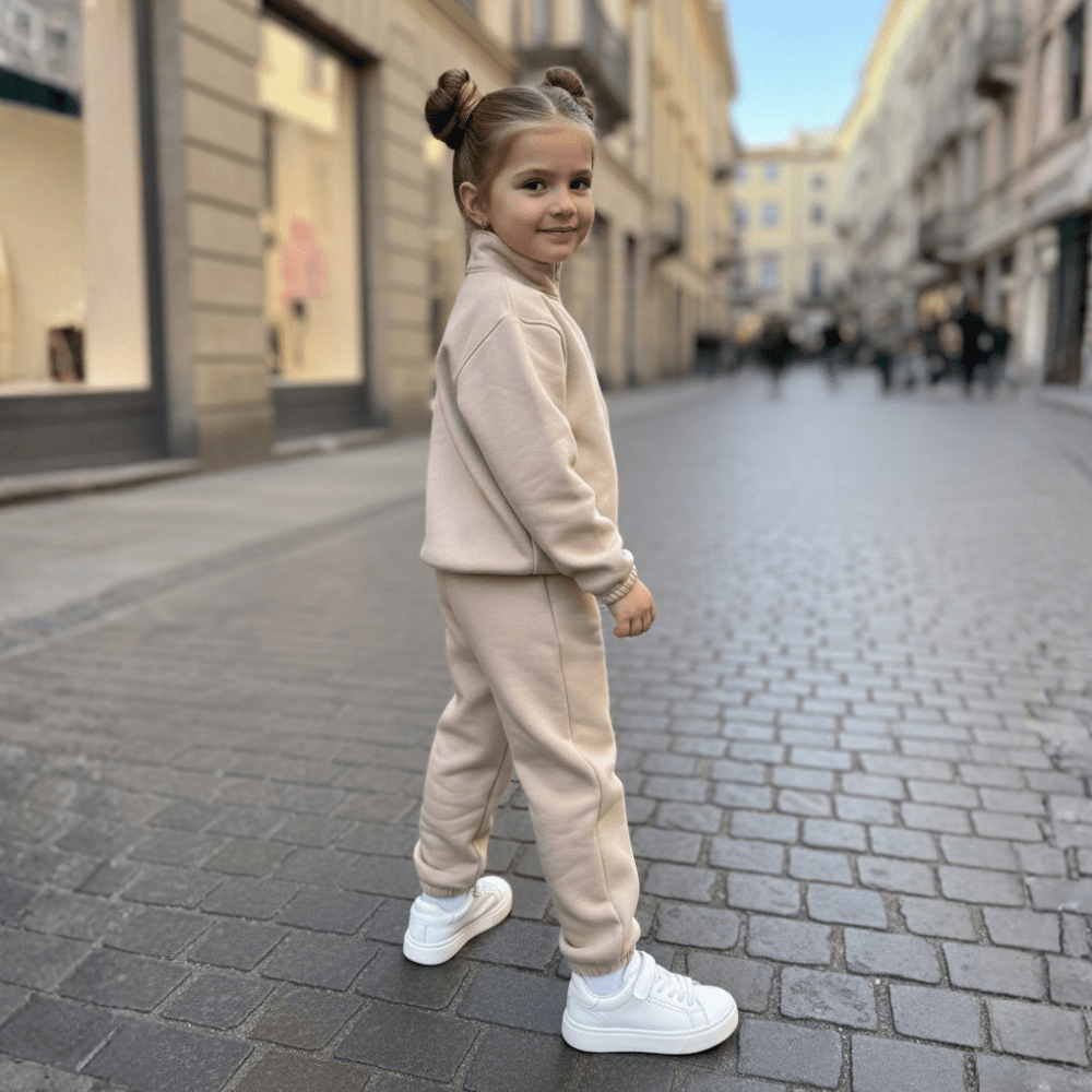 Otroške hlače Puffi Club - Bež - PUFFI