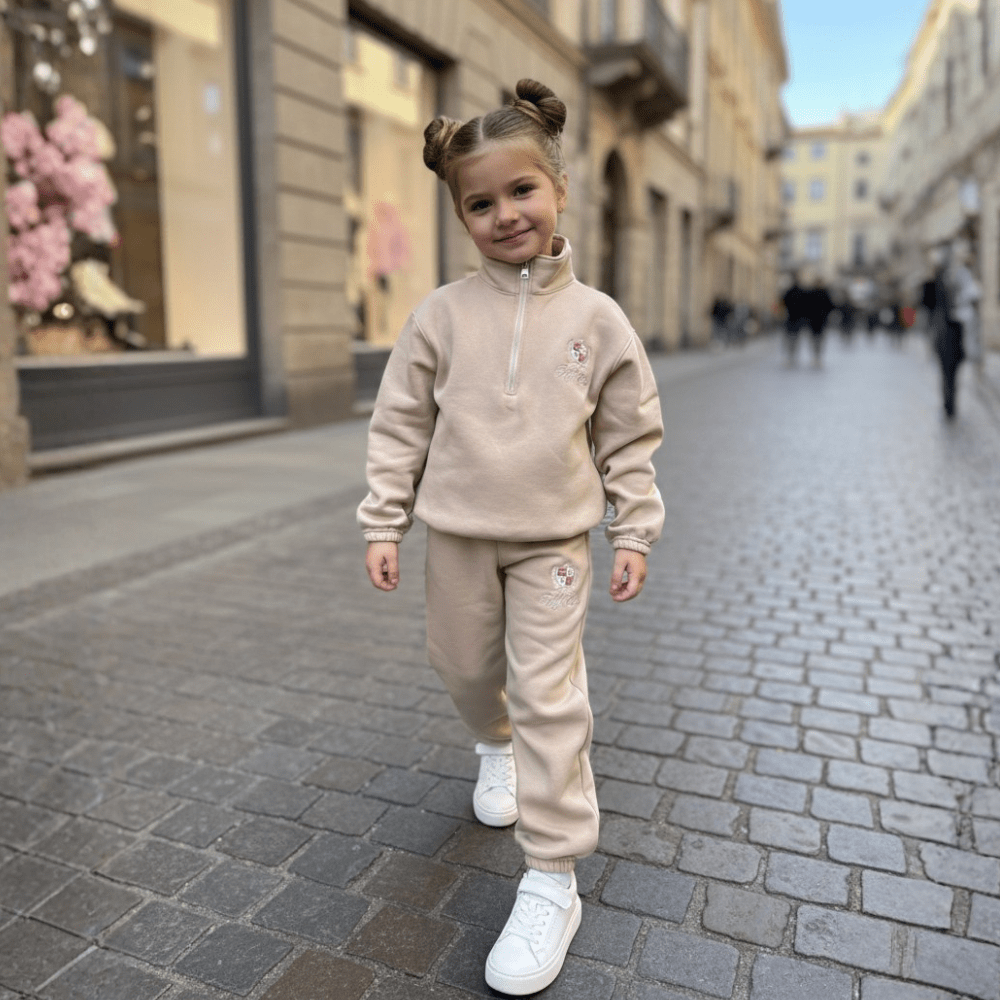 Otroške hlače Puffi Club - Bež - PUFFI