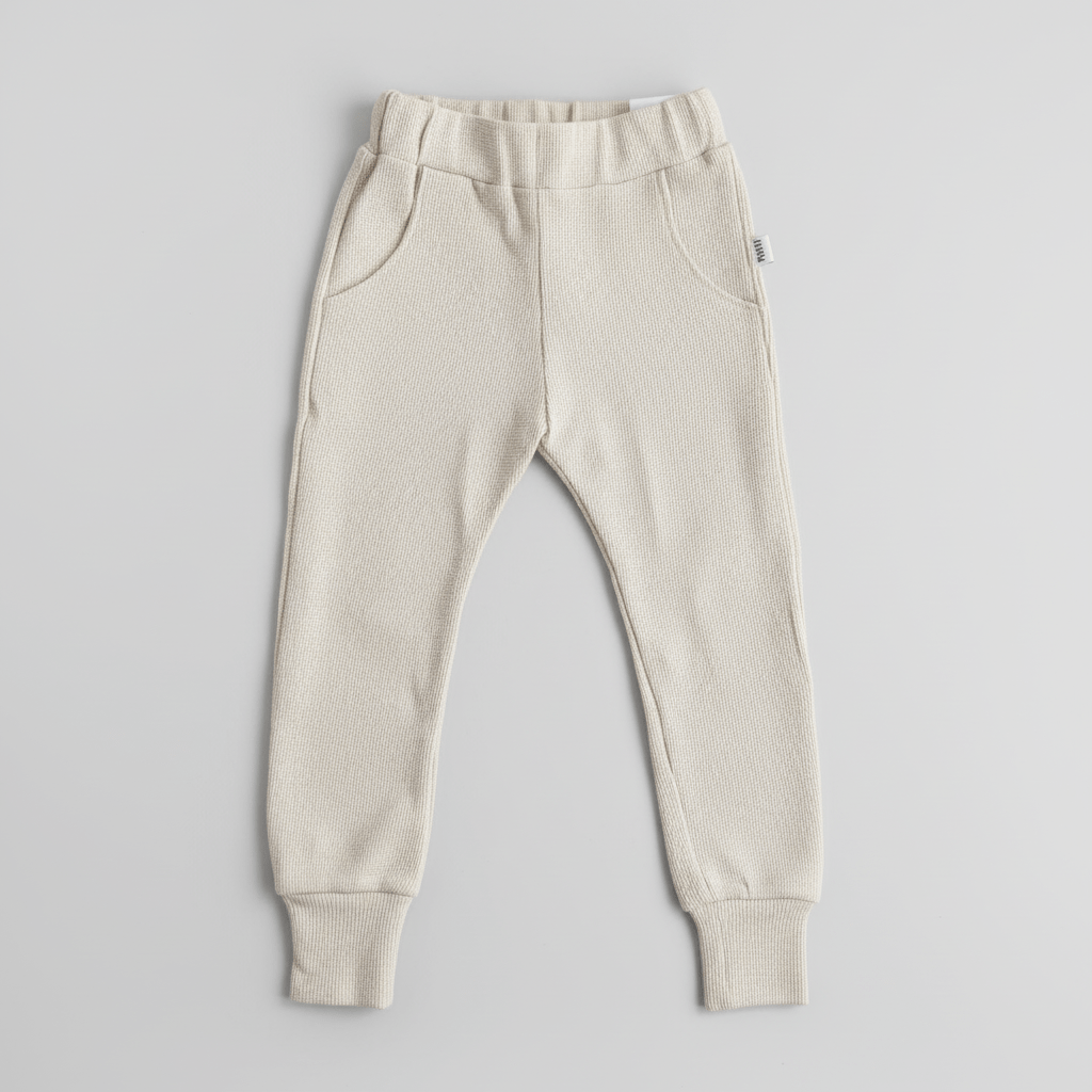 Otroške Hlače vaffel - Več barv - PUFFI