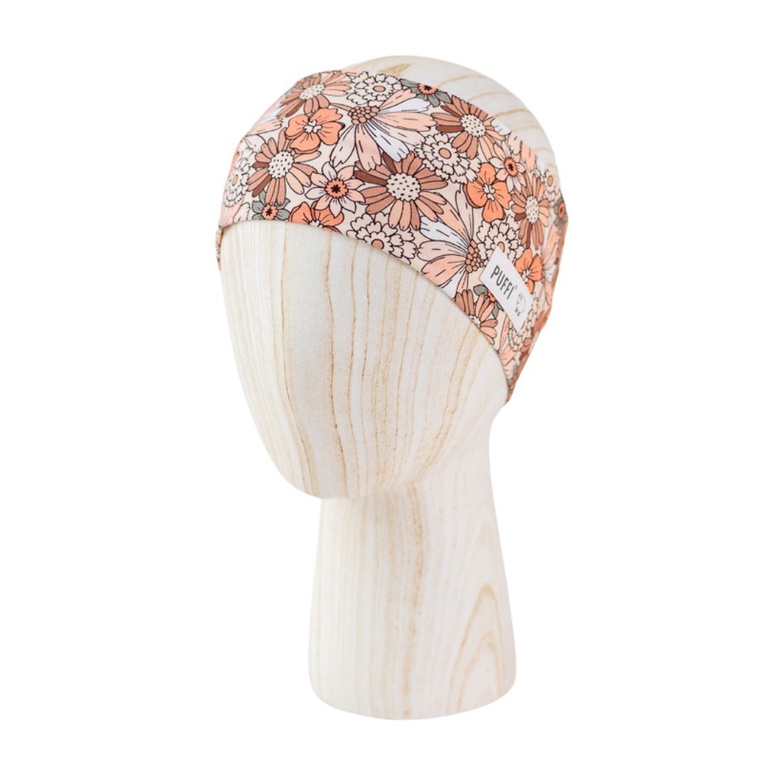 Otroški Trak jersey CHEERFUUL FLOWER PEACH - PUFFI
