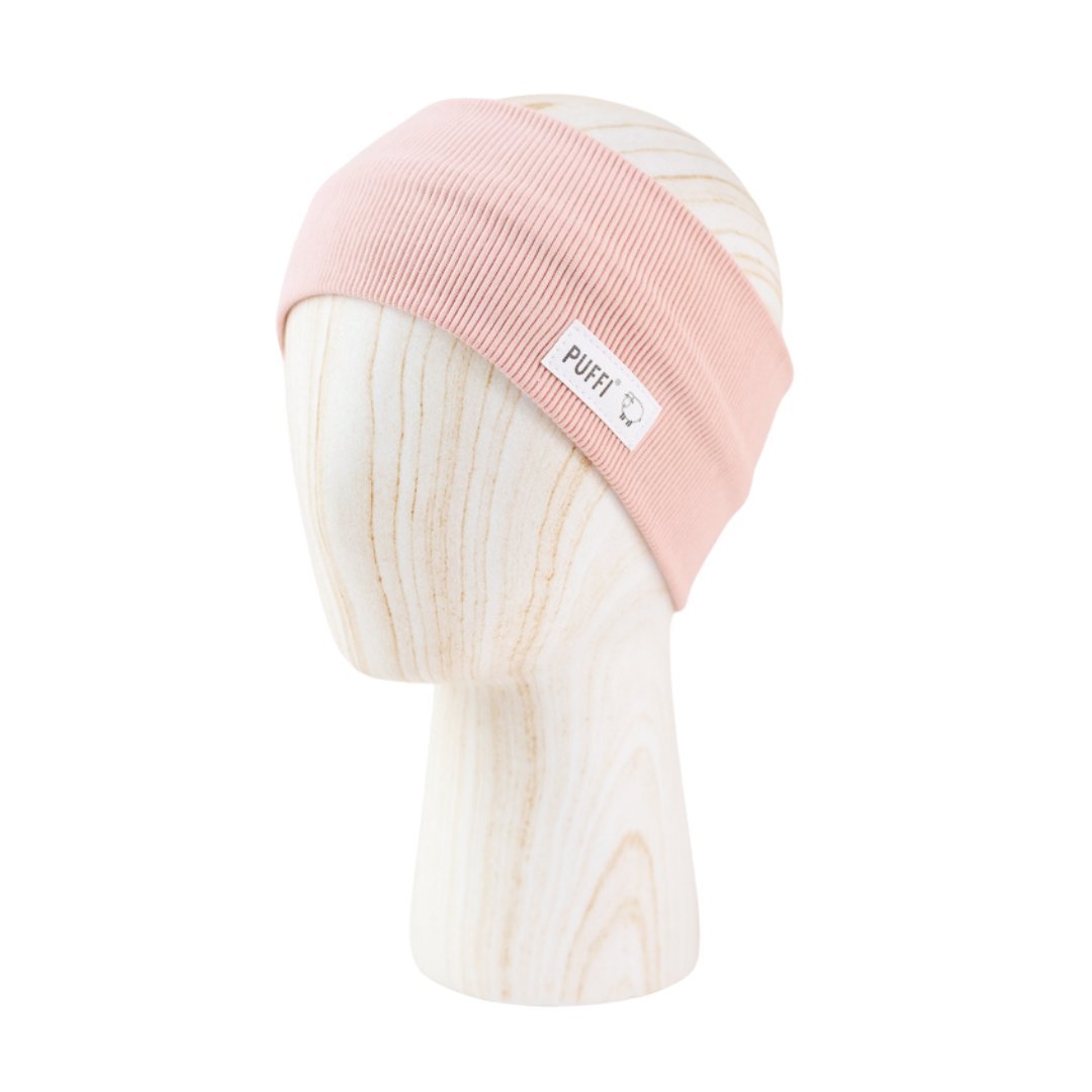 Otroški Trak ribbed PUDER ROZA - PUFFI