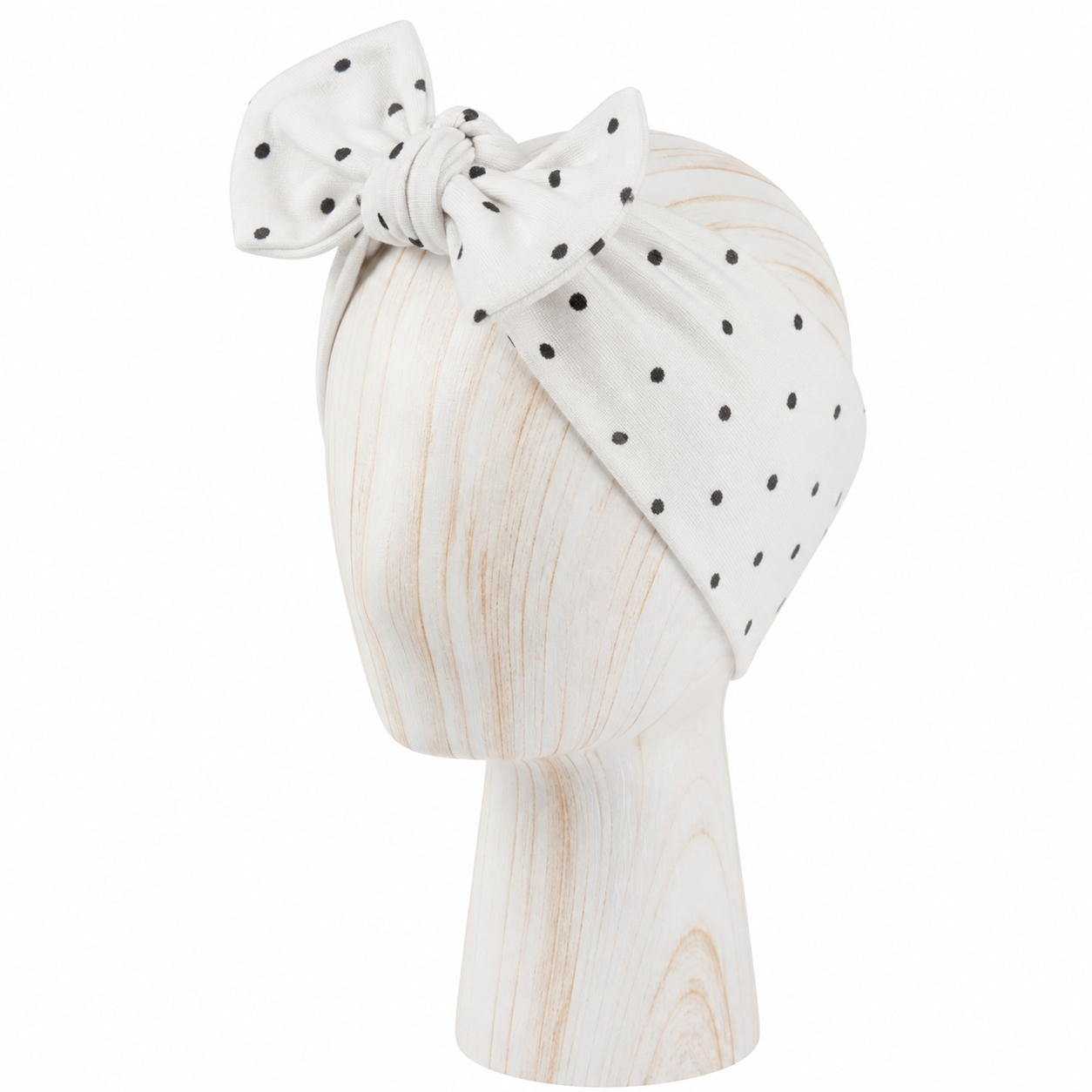 Kids' headband WITH BOW 2in1, ribbed, OLIVE GREEN