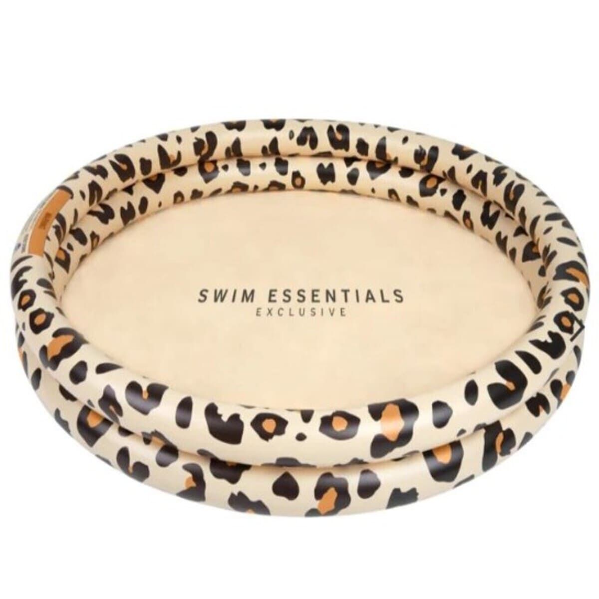 Swim Essentials Otroški bazen 100cm, Beige leopard - PUFFI