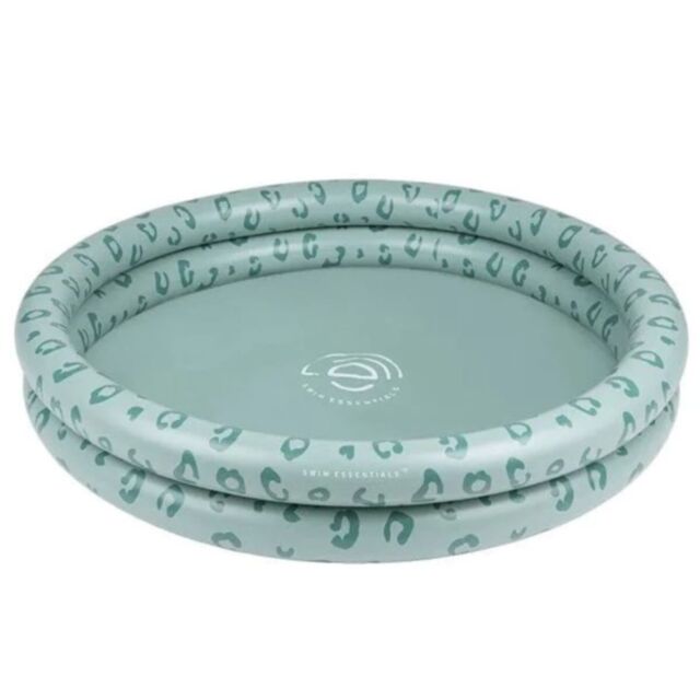 Swim Essentials Otroški bazen 100cm, Green Panther Print - PUFFI