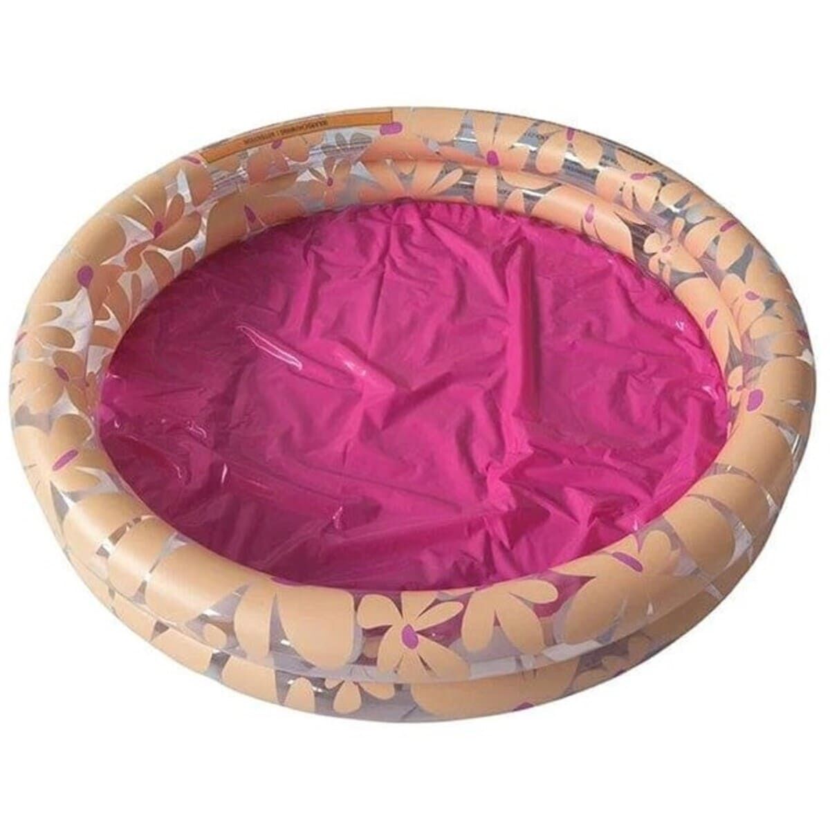 Swim Essentials Otroški bazen 100cm, Pink Flowers - PUFFI