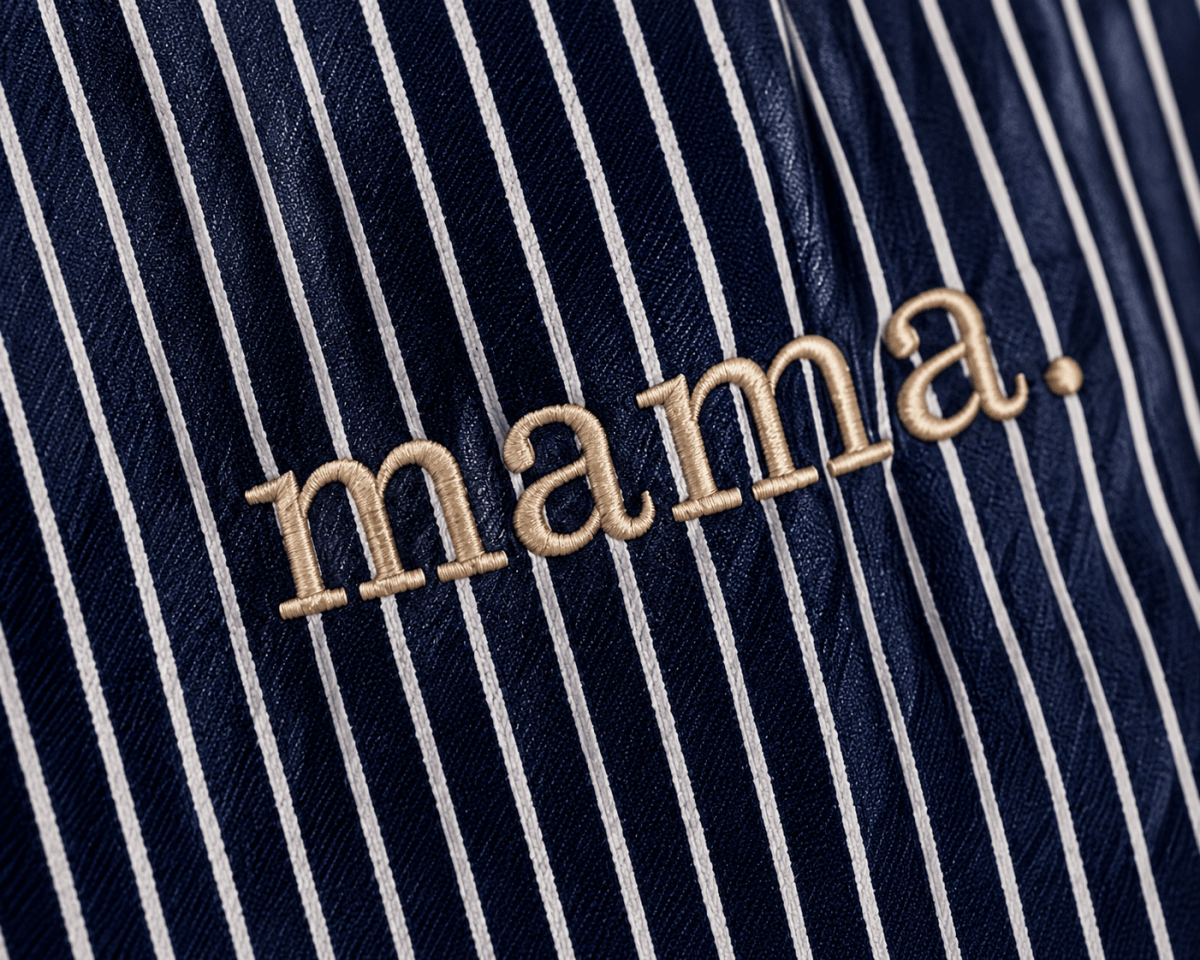 The Title Tote bag - Navy - PUFFI